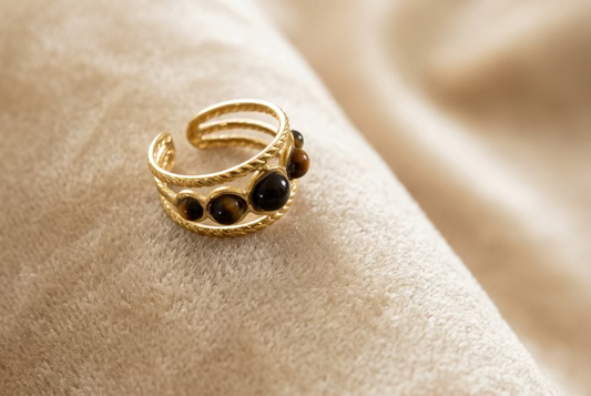 BAGUE OEIL TIGRE