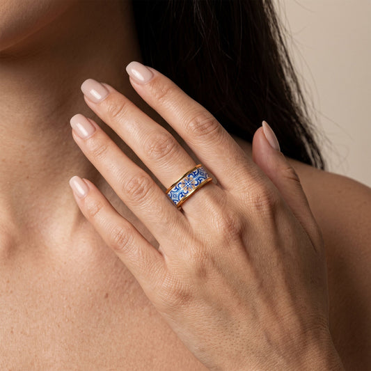 BAGUE AZULEJO