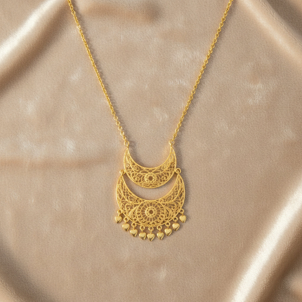Collier traditionnelle filigrame