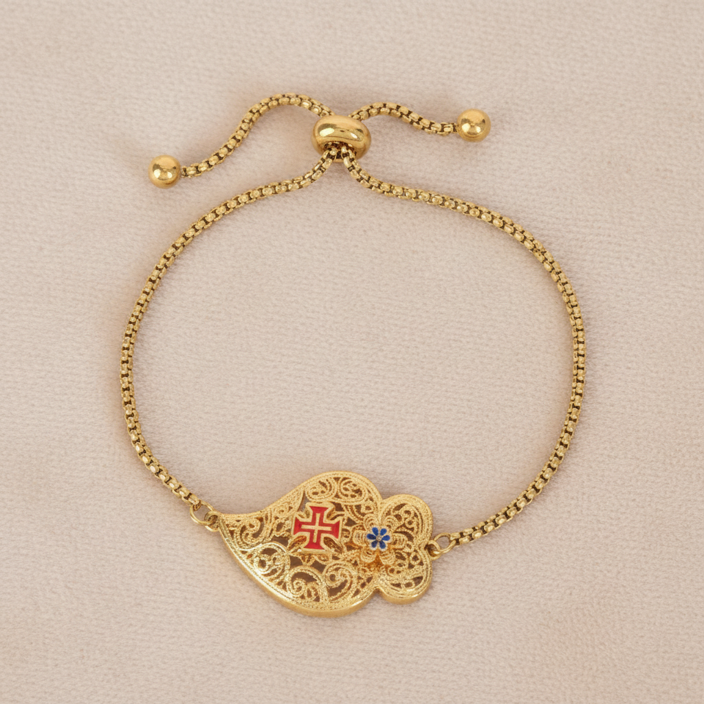 Bracelet coeur de viana en filigrame